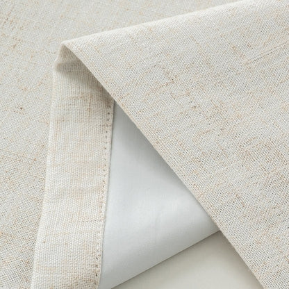 Custom Linen Blackout Curtains, Pinch Pleated Drapes