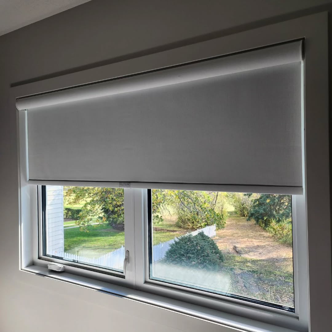 Serena 100% Blackout Roller Shades, Cordless - MorraHome