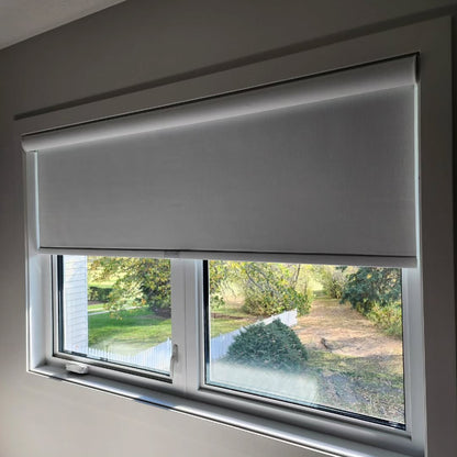 Serena 100% Blackout Roller Shades, Cordless - MorraHome