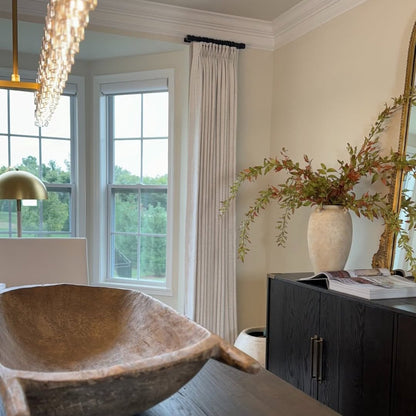 Terra Custom Linen Curtains & Drape - MorraHome