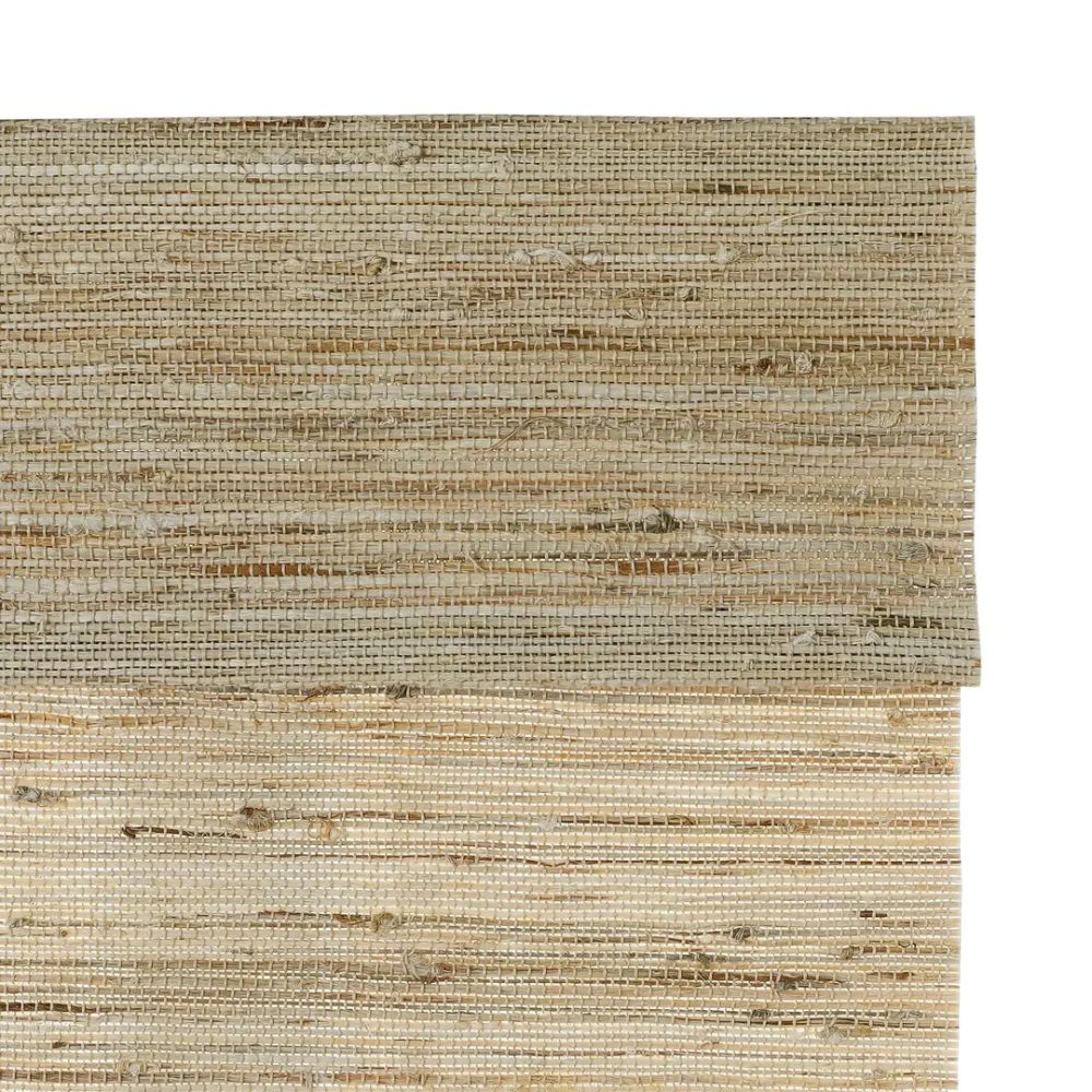 Woven Wood Shades: Natural Ramie Beige (Luxury Edition)