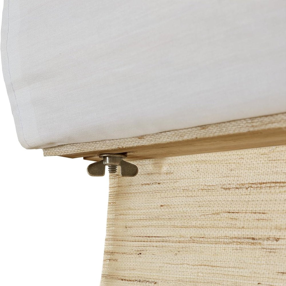 Woven Wood Shades: Natural Ramie Cashew