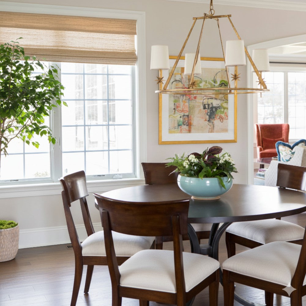 Woven Wood Shades: Natural Ramie Cashew