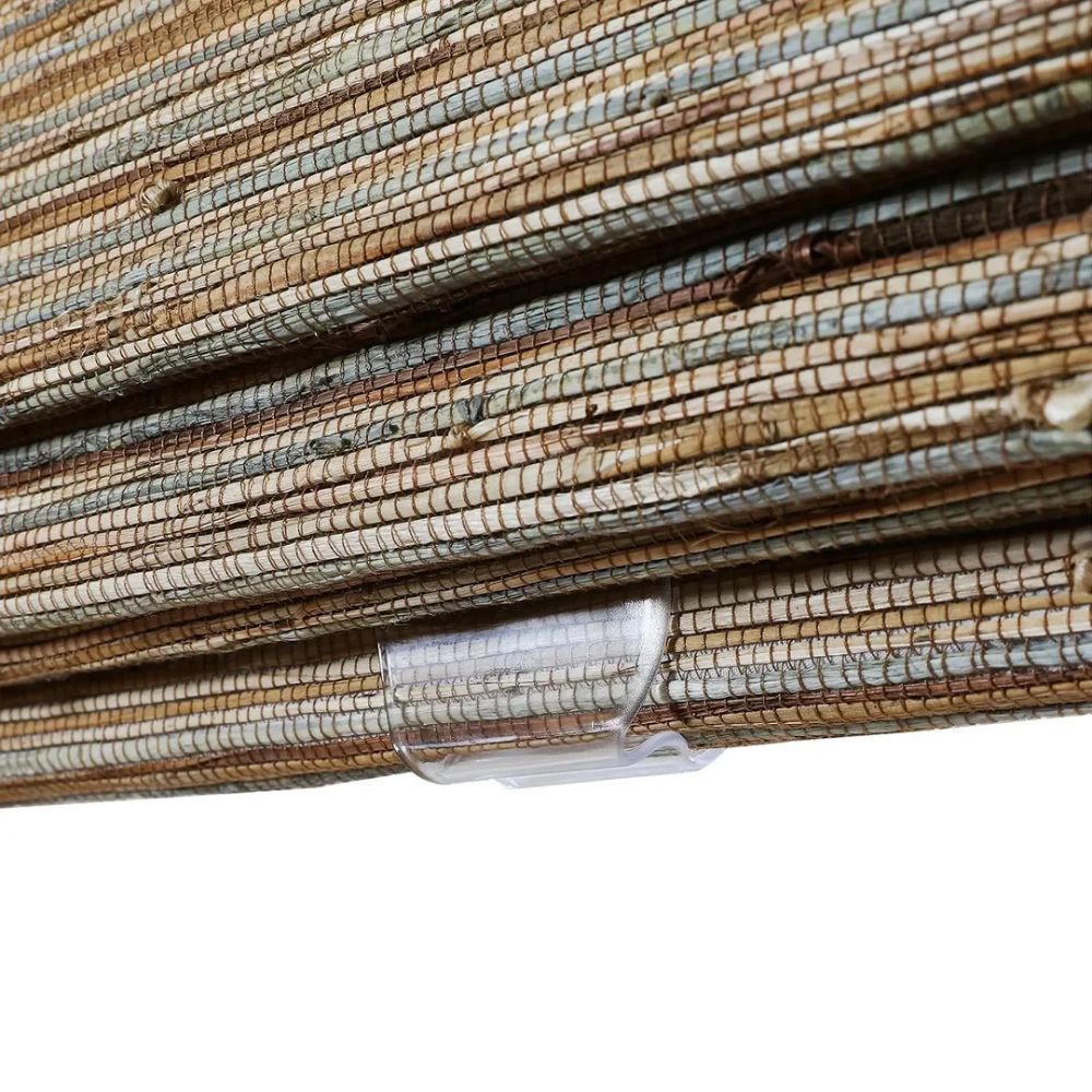 Woven Wood Shades: Natural Ramie Honeynut (Luxury Edition)