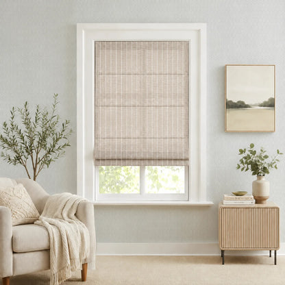 Sawyer Custom Striped Roman Shades
