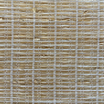 Beige Woven Wood Shades - Soft & Warm, Perfect for Any Decor