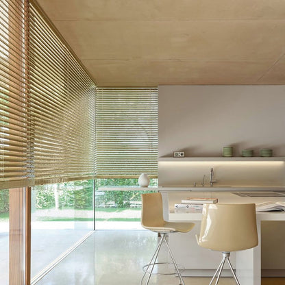 MorraHome 1“ Cordless Mini Aluminum Blinds - MorraHome