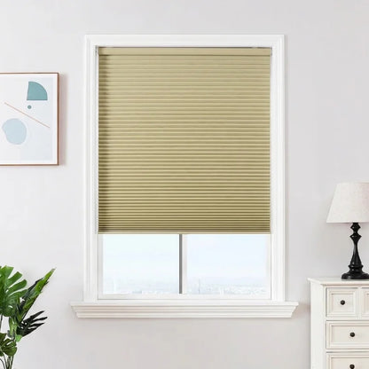 Custom No-Drill Cordless Blackout Cellular Shades