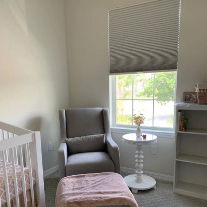 Custom No-Drill Cordless Blackout Cellular Shades