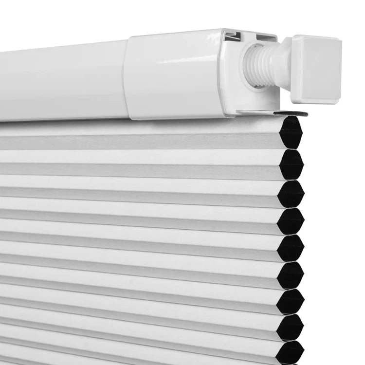 Custom No-Drill Cordless Blackout Cellular Shades