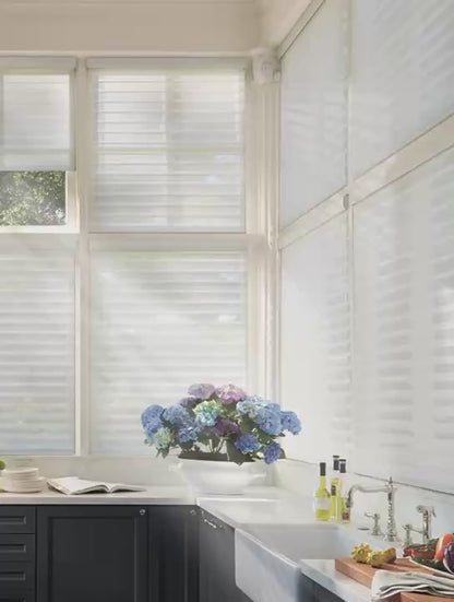 MorraHome 2 Inch Light Filtering Sheer Shades Custom
